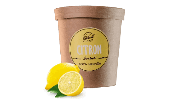 Sorbet Citron par Gelato Art