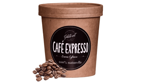 Crème Glacée Artisanale Café Expresso : Gelato Art