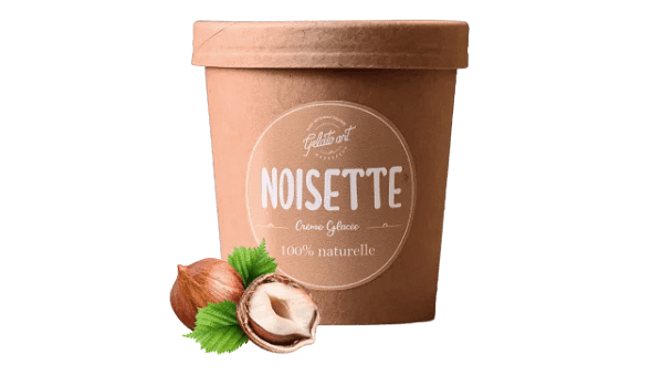 Crème Glacée Artisanale Noisette : Gelato Art